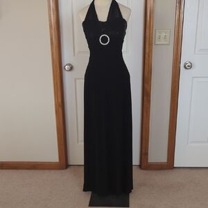 Floor Length Black Formal Dress